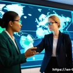 물류정보관리사와 국제물류 자격증 비교 - **Image Prompt for APICS CSCP Certification:**
    "A diverse group of five confident professionals ...